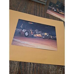 Vintage 1990 Paul Norman War Wagon Driver Card All-Pro Auto Parts TNT 8x6